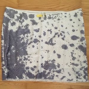 7 For All Mankind Sequin Skirt